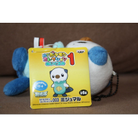 Officiële Pokemon knuffel Oshawott 10cm banpresto my pokemon collection